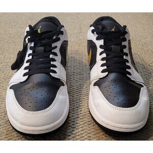 Air Jordan 1 Low Gold Swoosh Size 12